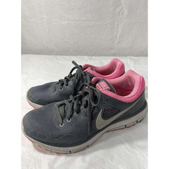 Nike Lunarfly 4 Women's Sz 8 Running Shoes Gray Pink Athletic 554676-006 - Picture 3 of 12